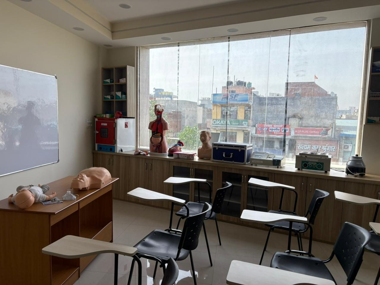 Training room at Navvidya Education