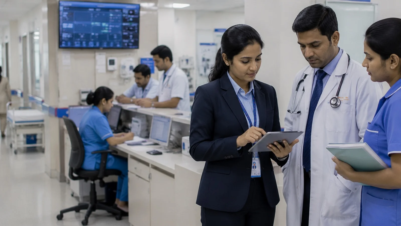 Hospital Management training at Navvidya Education
