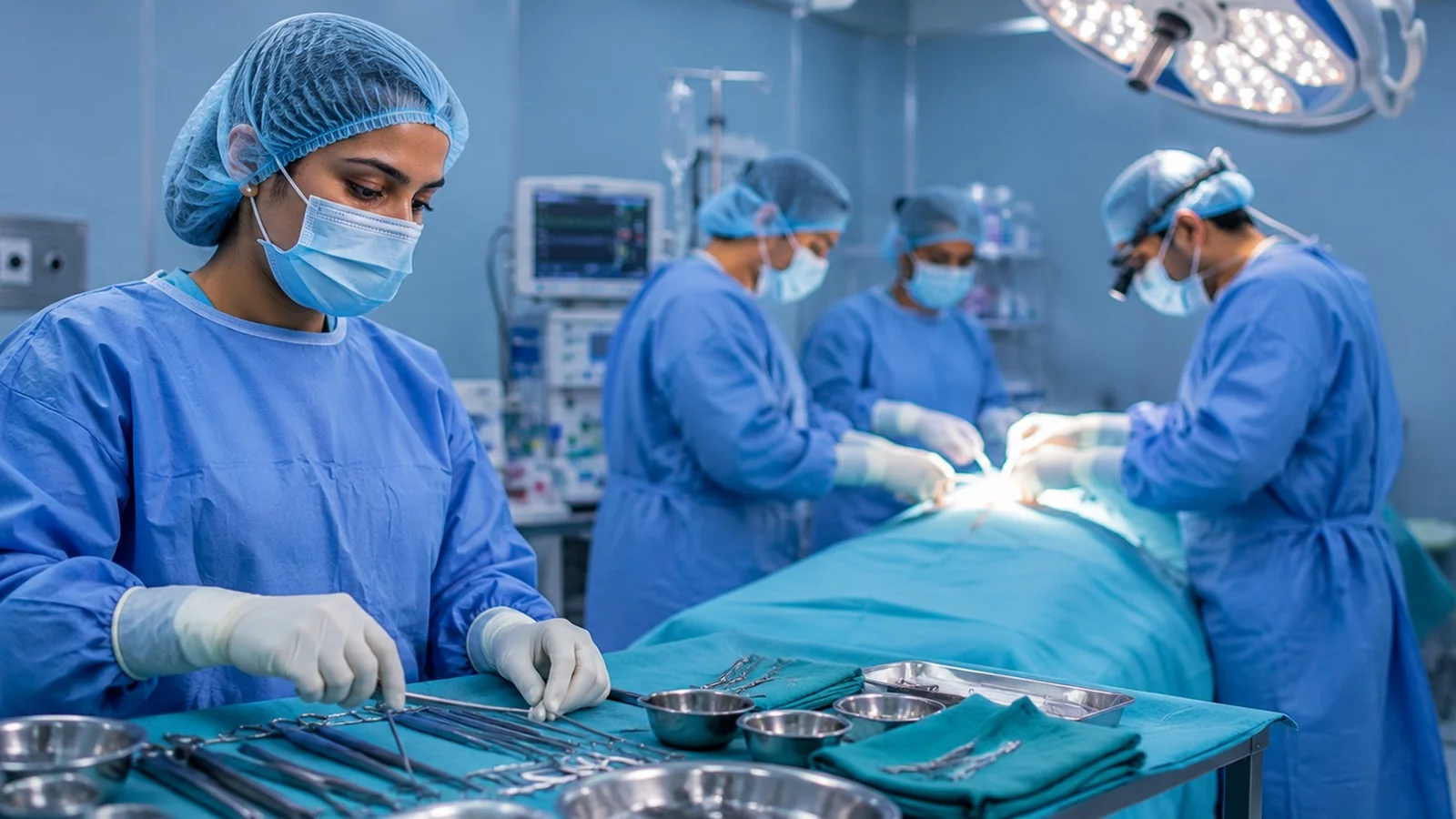 Operation Theatre Technology training at Navvidya Education