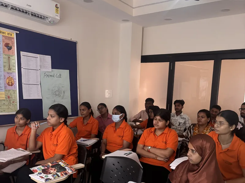 Navvidya students in classroom learning session